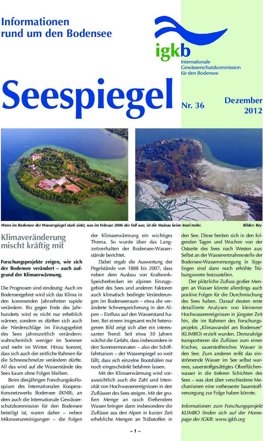 Ausgabe Nr. 36 - Dezember 2012
