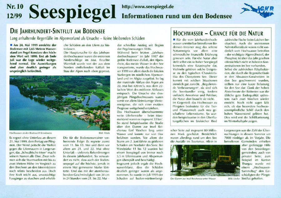 Ausgabe Nr. 10 - Dezember 1999