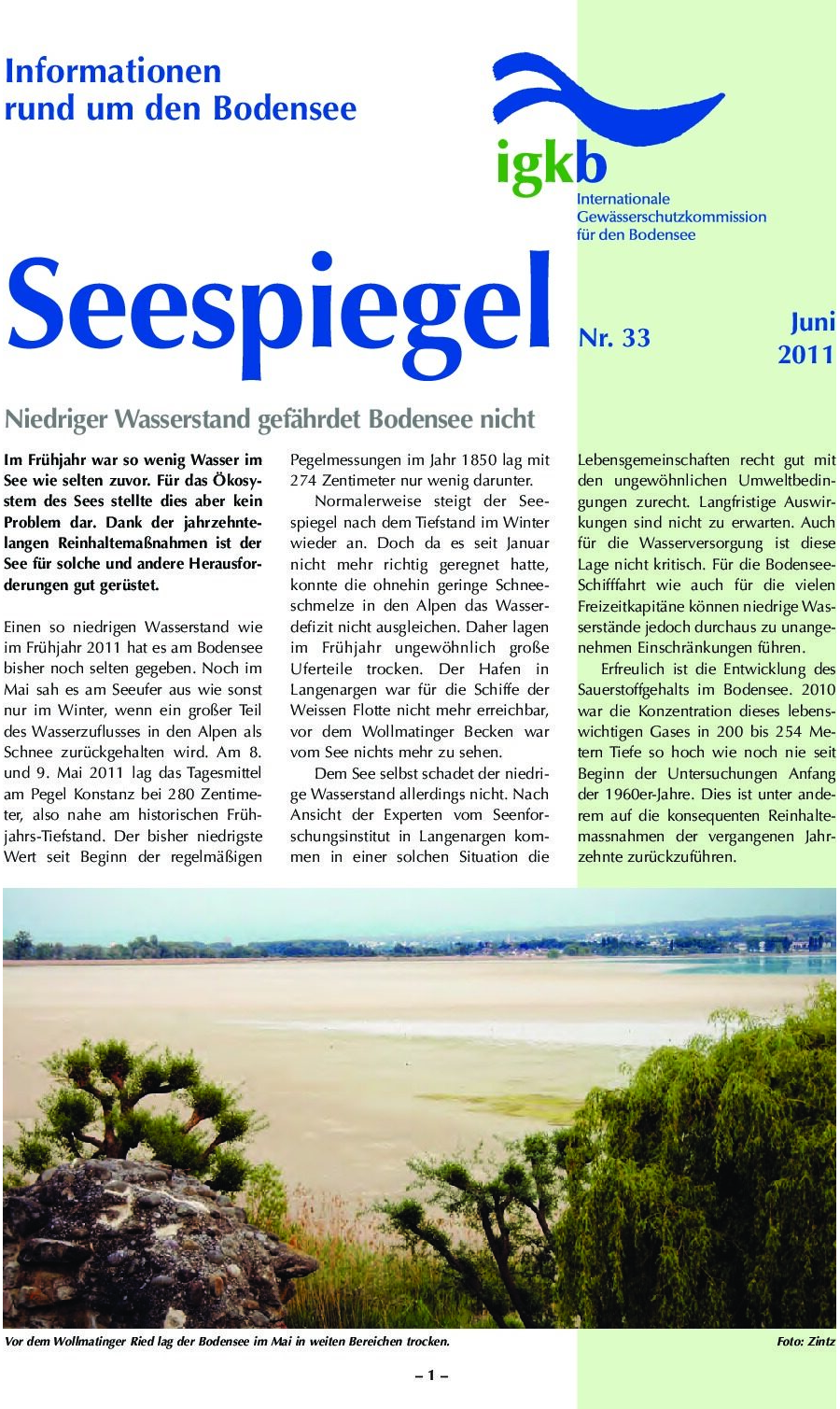 Ausgabe Nr. 33 - Juni 2011